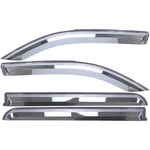 Putco 480071 Element 4PCS Chrome Tape On Window Visors For Ram 1500 Crew Cabs. Fixed Price $276.99.