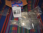 Kentrol 30427 Polished Windshield Hinge Pair Without Mirror Holes. Fixed Price $122.00.