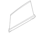 Genuine Audi Door Glass Sunshade 8K9-861-334-C-MDF. Fixed Price $252.54.