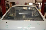 White Rear Lid Gate Assembly Fits 80-83 280ZX Has Damage. Fixed Price $250.00.