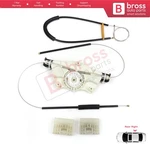 Window Regulator Repair Rear Right For Vw Touareg 7L Cayenne 955 957 2002-2010. Fixed Price $15.00.