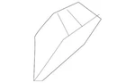 Genuine Nissan 2016-2023 Maxima Sl Sr Sv Sash Corner Cover Rear Left 822D5-4RA0A. Fixed Price $12.14.