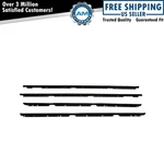 Window Sweeps Felts Weatherstrip Seals Kit Set 4 For Camaro Firebird Trans. Fixed Price $154.85.