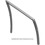 Genuine Gm Passenger Side Rear Door Window Weatherstrip 95157181. Fixed Price $27.30.