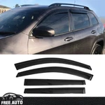 Fits 14-23 Jeep Cherokee Slim Style Window Visors Rain Sun Guard Deflector 4PCS. Fixed Price $31.99.