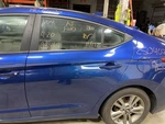 Rear Door Hyundai Elantra 2017 2018 2019 2020 Left Blue 1424563. Fixed Price $157.49.