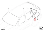 Genuine Bmw X5 E70 3.0D 3.0SD Frame For Fixed Side Window Left 51357129735. Fixed Price $23.99.