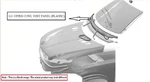 Windshield Wiper Cowl Grille Vent Panel Oem 2011 Cadillac Escalaesv 25872303. Fixed Price $90.00.