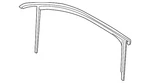 Genuine Volkswagen Window Channel 561-837-432-H-5AP. Fixed Price $368.29.