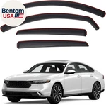 In-channel Rain Guards For Honda Accord 2023 2024 2025 Side Windows Vent Deflect. Fixed Price $67.62.