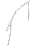 Genuine Bmw Run Channel 51-33-7-454-165. Fixed Price $189.27.