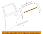 Gm Oem 15-20 Escalade,tahoe,yukon Rear Door Exterior Trim-belt W'strip 23227744. Fixed Price $187.22.