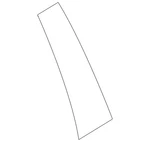 Genuine Nissan Black Out Tape 82815-8S500. Fixed Price $36.47.