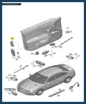 2007-2013 Bmw 335I Window Guide 51337119068. Fixed Price $94.80.
