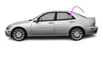 Fits: 2001-2005 Lexus IS300 4DOOR Sedan Rear Left Driver Side Vent Glass Oem. Fixed Price $111.95.