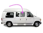 Fit 1992-2014 Ford Econoline Passenger Right Side Hinged Door Glass Stationary. Fixed Price $120.95.