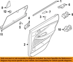 Hyundai Oem 19-23 Santa Fe Rear Door Interior Trim-sunshade Hook 83917S1000. Fixed Price $12.72.