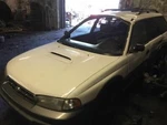 Passenger Right Quarter Glass Station Wgn Exc. Outback Fits 99 Legacy 144941. Fixed Price $40.00.