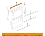 Chrysler Oem 08-20 Cv Side Loading Door Exterior Trim-black Out Tape 5109892AC. Fixed Price $127.99.
