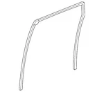 Genuine Acura Channel Rear 72775-TYA-A01. Fixed Price $49.80.