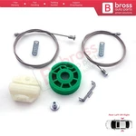 Window Regulator Repair Set Rear Door For Mercedes W124 S124 1986-1995 4/5. Fixed Price $11.00.