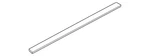 Genuine Nissan Black Out Tape 82817-6RA1A. Fixed Price $20.67.
