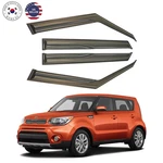 4X For Kia Soul 2014-2019 Out-channel Window Visors Rain Guards Deflector Us. Fixed Price $26.99.