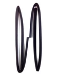 KD1017 Fairchild Industries Set Of 2 Window Channel Weatherstrip Seals Pair. Fixed Price $49.57.